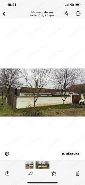 Casa cu teren intravilan 1000 m2 in Hidiselul de Sus