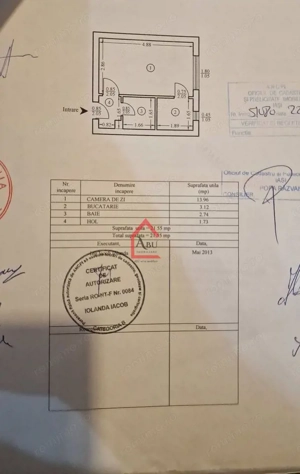 Garsonieră | Păcurari | et intermediar | FĂRĂ risc | RENOVATĂ