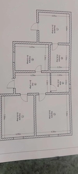 Casa solidă zona DAMBOVITA teren 500 mp - imagine 2