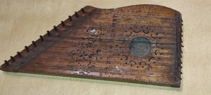 titiera instrument muzical vintage model rar  - imagine 3