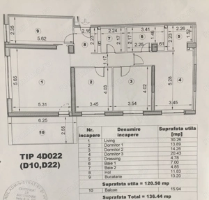 Apartament 4 camere de închiriat – Iancu Nicolae, Baneasa, Pipera - imagine 18
