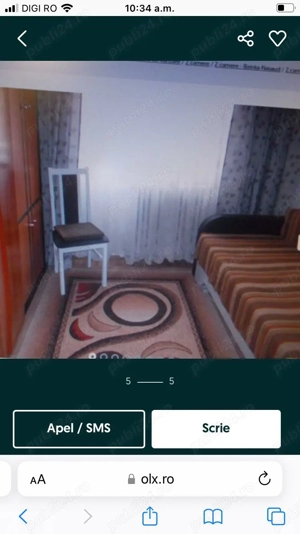 Vind apartament 2 camere Beclean