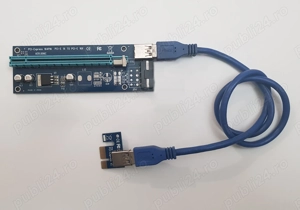 Riser PCI-E 164PIN PCI-E x1 la PCI-E x16 - imagine 3