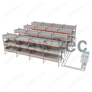 RAS pentru creșterea racilor   fermă complexă de 55 m  cu echipament complet