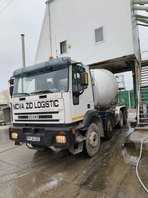 Vând autobetonieră Iveco trakker 9m