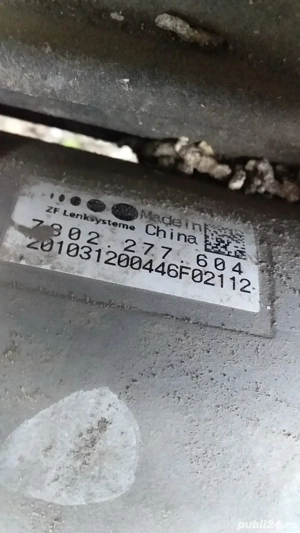 motoras electric caseta directie bmw seria 1 F20 cod 7802277604 - imagine 3