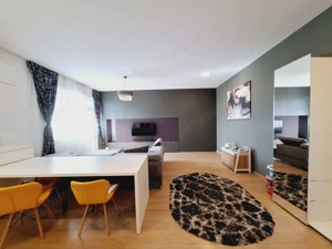 In oras, zona BRAYTIM. Penthouse cu 3 camere. Model cu 2 bai si dressing. - imagine 4