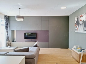 In oras, zona BRAYTIM. Penthouse cu 3 camere. Model cu 2 bai si dressing. - imagine 6