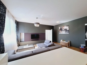 In oras, zona BRAYTIM. Penthouse cu 3 camere. Model cu 2 bai si dressing. - imagine 3