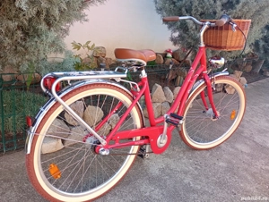 Bicicletă damă Diamant,roti 26,cu 3 vit Nexus,frână picior - imagine 3