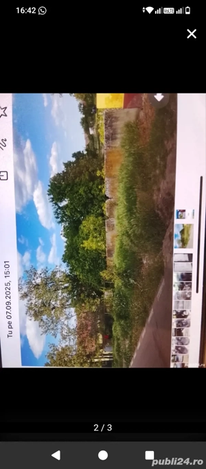 teren de vânzare intravilant si pentru casa