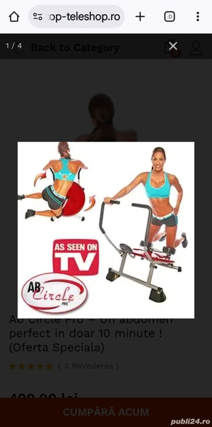 Vand aparat fitness AB Circle - imagine 3