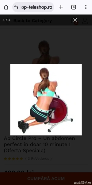 Vand aparat fitness AB Circle - imagine 2