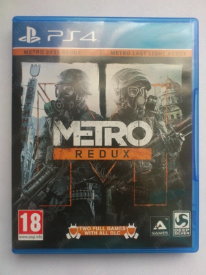 Vand Schimb joc Metro Redux Playstation 4 Ps4