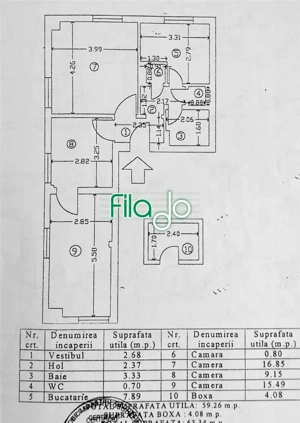 Apartament 3 camere Basarabia, bloc rusesc - imagine 8