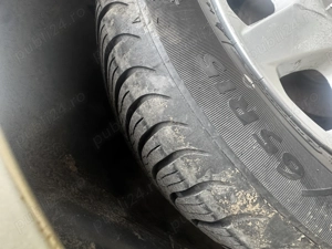 Vând Jante Originale Opel GM 4x100 cu cauciucuri all season în stare foarte bună  - imagine 4