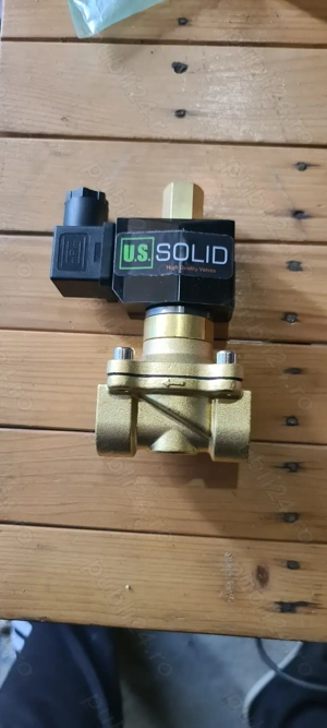 Supapă electrică 220v filet 3 4 inch