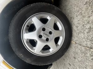 Vând Jante Originale Opel GM 4x100 cu cauciucuri all season în stare foarte bună  - imagine 5