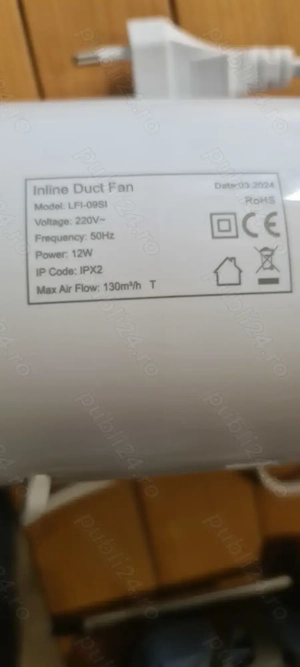 Ventilator extragere abur - imagine 3