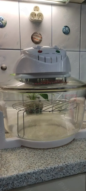 Cuptor combinat Esperanza Quasar 18 l alb 1400 W - imagine 3