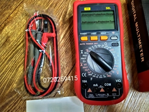 Multimetru Multifunctional cu Display, Iluminare Led YI58L - imagine 2