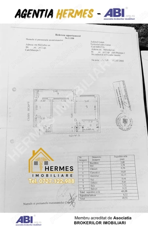 OPORTUNITATE- Ap. 2 camere, etaj 1, cu îmbunătățiri, Mazepa 1, Potcoava