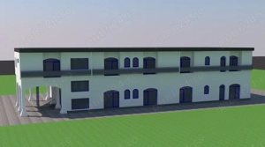 Eforie Nord zona H.Europa .Teren 720m2+ constructie parter 400m2+proiect p+1+2 - imagine 5