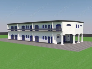 Eforie Nord zona H.Europa .Teren 720m2+ constructie parter 400m2+proiect p+1+2 - imagine 8