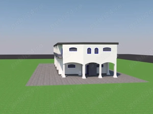 Eforie Nord zona H.Europa .Teren 720m2+ constructie parter 400m2+proiect p+1+2 - imagine 9