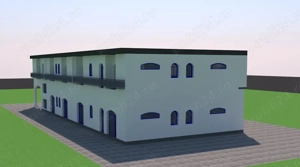 Eforie Nord zona H.Europa .Teren 720m2+ constructie parter 400m2+proiect p+1+2 - imagine 4