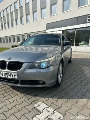 BMW Seria 5(E60) 525 d 2.5 l - 177 CP -2006   Prim propiertar Romania - imagine 3