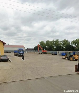 Depozit-Teren 4000 mp. clădire administrativă, cântar curte betonată, Palota. - imagine 4