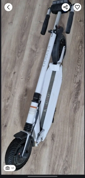Vând trotineta electrica Kugoo, motor 350 W, frână regenerativă
