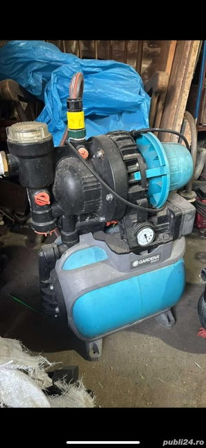 2 hidrofoare   pompa apa Gardena