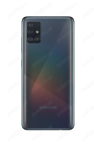 Telefon mobil Samsung Galaxy A51, Dual SIM, 128GB, 4GB RAM, 4G, Prism Black 
