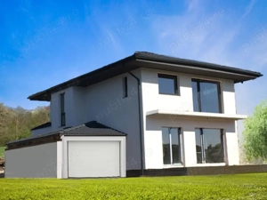 Casa Individuala -120 mp utili cu Garaj- Teren 683 mp- Popesti - imagine 4