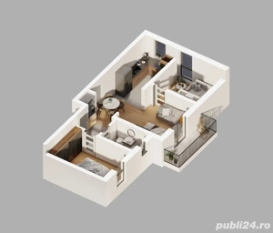 Apartament 3 camere NOU Lugoj   Strugurilor - imagine 3