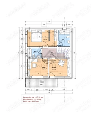 C.A.Rosetti  teren 451mp cu Autorizatie De Constructie pentru vila D+P+E 210mp - imagine 8