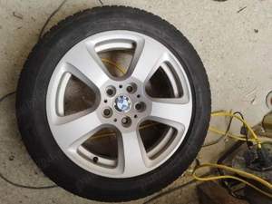 Vând jante BMW și Anvelope de iarnă R17 - imagine 2