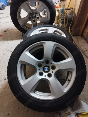 Vând jante BMW și Anvelope de iarnă R17 - imagine 8