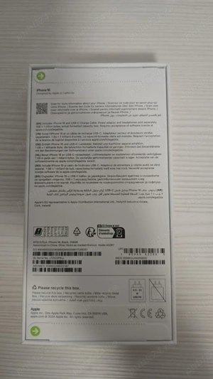 Telefon APPLE iPhone 16 5G, 256GB, Black - imagine 2