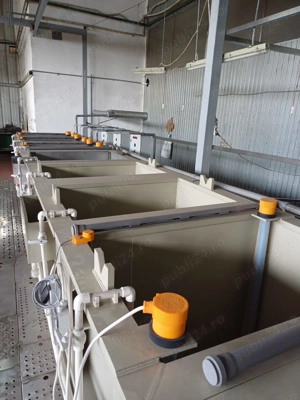 VAND   Cuva decapare HCl cu dimensiunile interioare 700 x 1.000 x 1.000 mm. (L x l x h)  -PVC