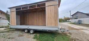 Vand remorca Adagos 7,5 x 2,1 m utili - imagine 3