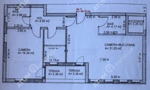 Spatiu comercial de 2 camere cu 2 bai 3 locuri de parcare zona Lazaret - imagine 5