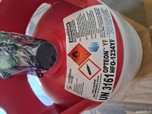 Butelie cu freon refrigerant Opteon YF HFO-1234yf - imagine 2