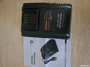 Pistol electric silicon parbriz Power Push cu acumulator și încărcător - imagine 2