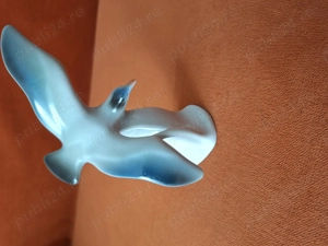 Bibelou pescarus confectionat din portelan, vechi