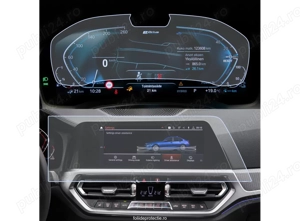 BMW M3 G80 2022+ Set (2 buc.) Folii de Protectie Ceasuri Navigatie - HD-Premium FoliaTa