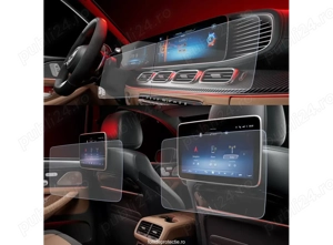 Mercedes-Benz GLS 2025+ Set (5 buc.) Folii de Protectie Ceasuri, Navigatie, Tablete - HD-Premium Fol