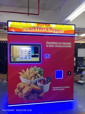 Aparat vending pentru cartofi prăjiți și nuggets 